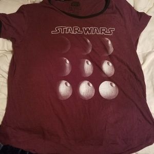 Star Wars Death Star Moon Phase t-shirt